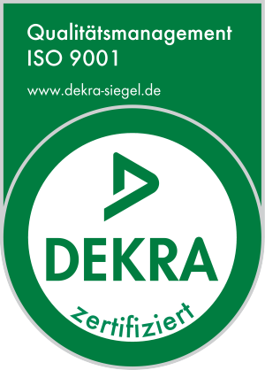 DEKRA zertifiziert – ISO 9001:2015